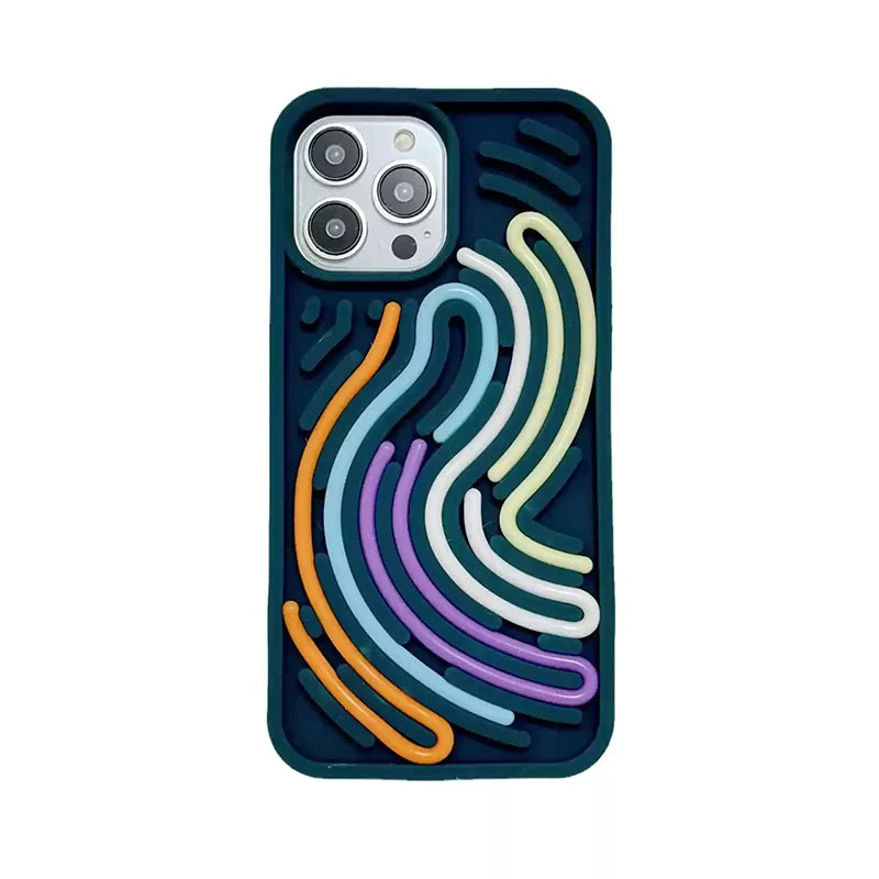 🎨 Twisty Threads – DIY Silicone Case for the Creative Soul