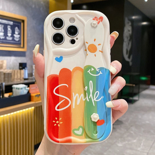 π¨ Grab & Glow β Artistic Grip Stand iPhone Case