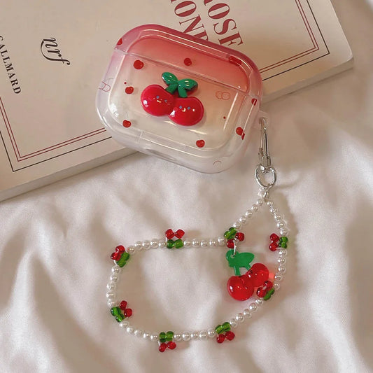 🍒 Cherry Pop Airpods Case