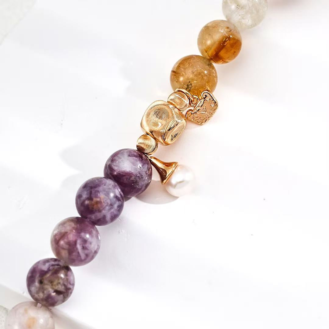 Aura Palette Mixed Gemstone Bracelet