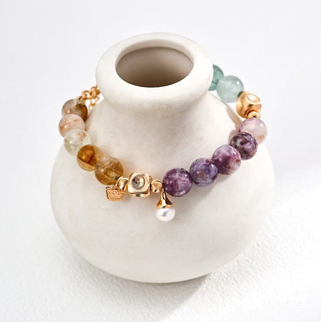 Aura Palette Mixed Gemstone Bracelet