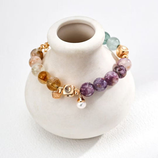 Aura Palette Mixed Gemstone Bracelet