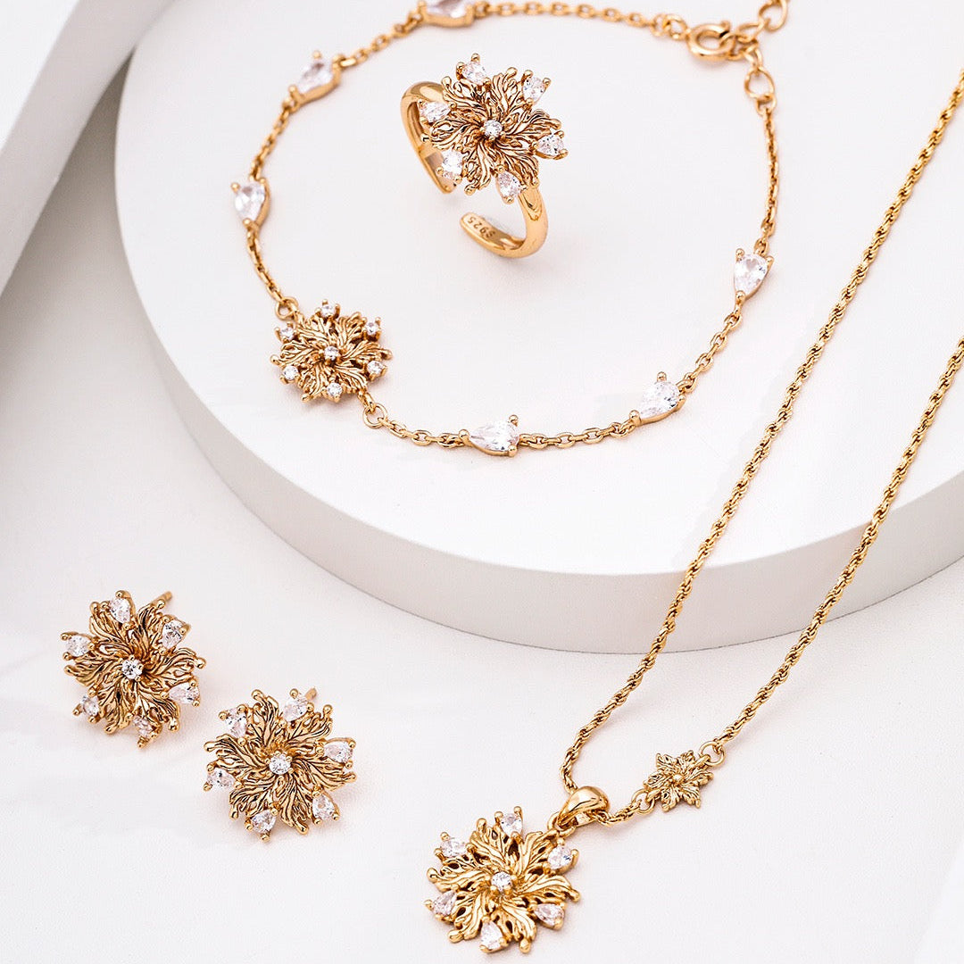 Golden Lily Blossom Collection