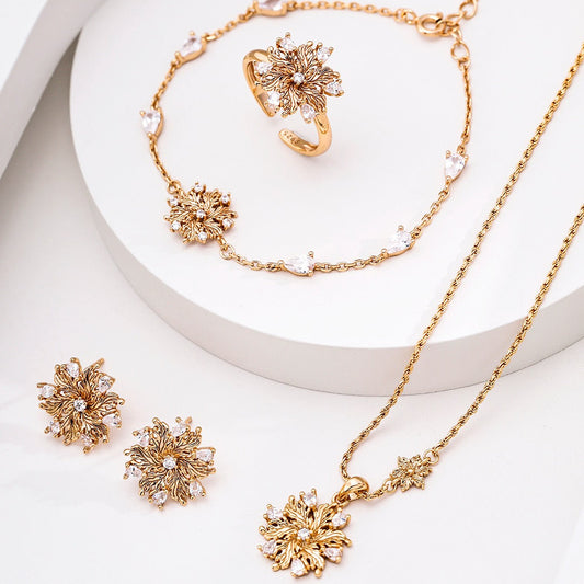 Golden Lily Blossom Collection