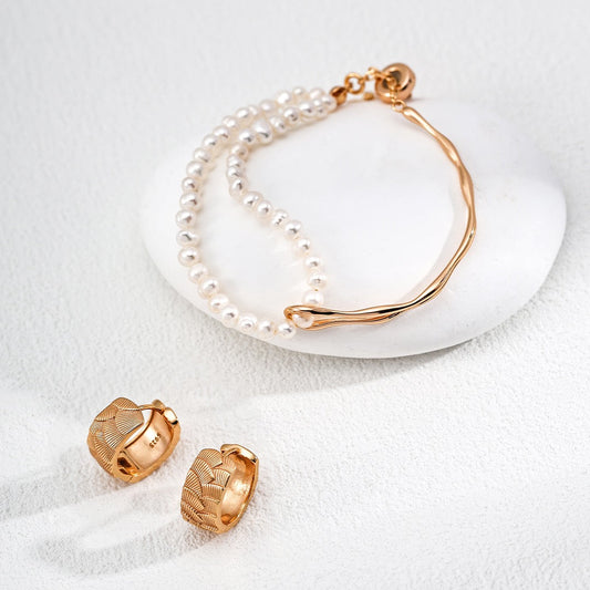 Timeless Dual-Strand Pearl Bracelet