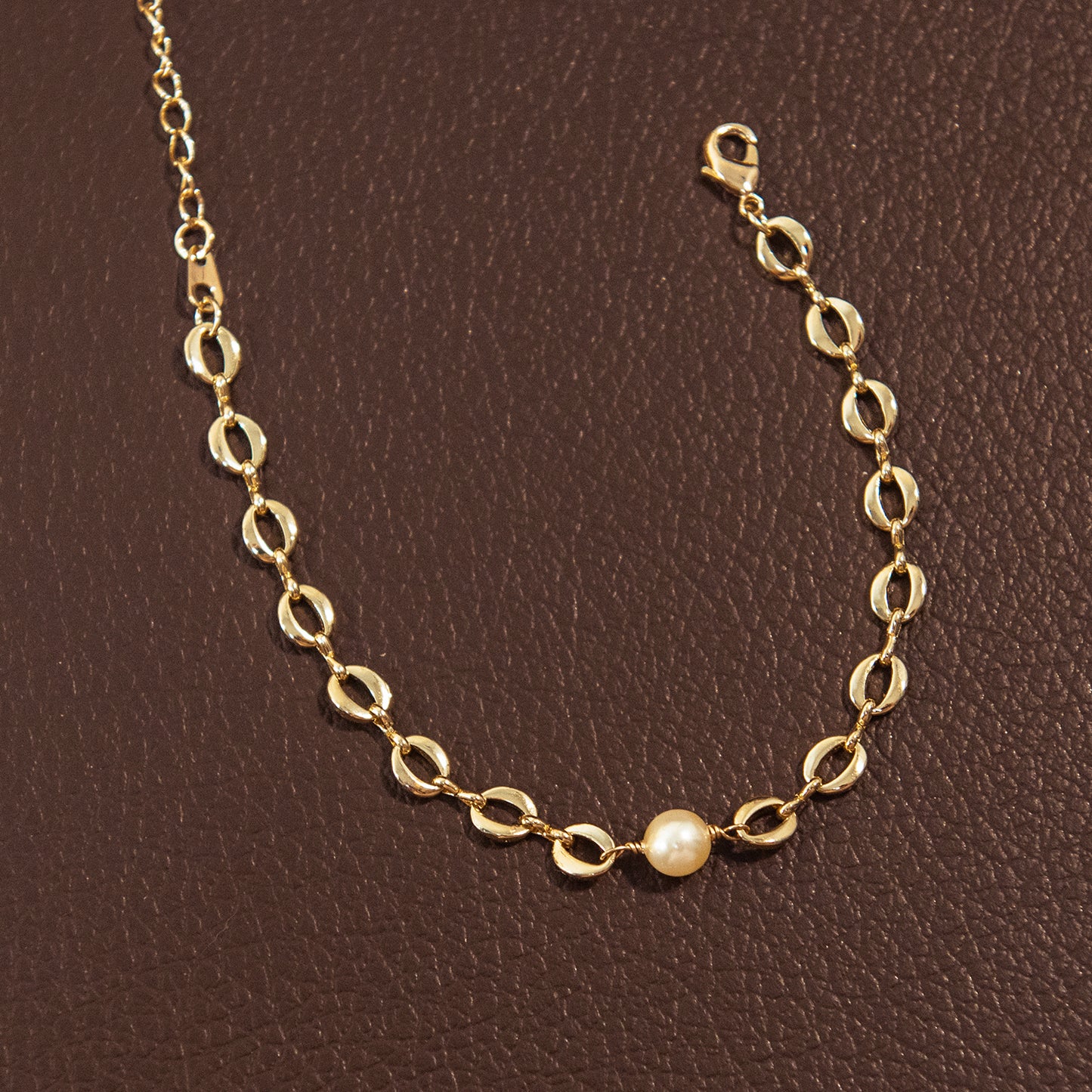 Swarovski Pearl Link Bracelet