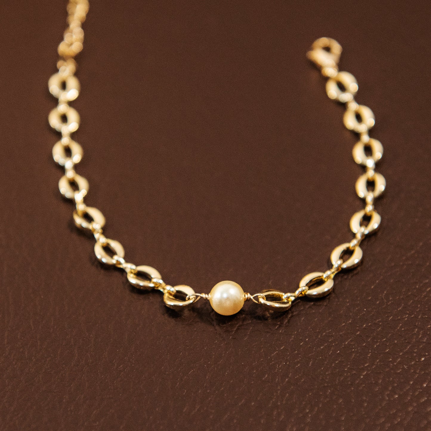 Swarovski Pearl Link Bracelet