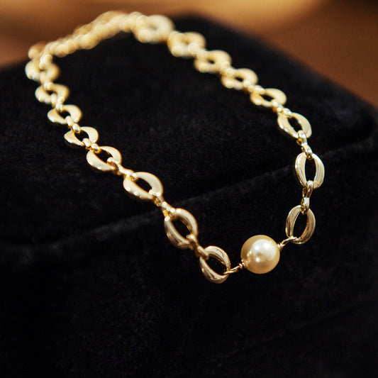 Swarovski Pearl Link Bracelet