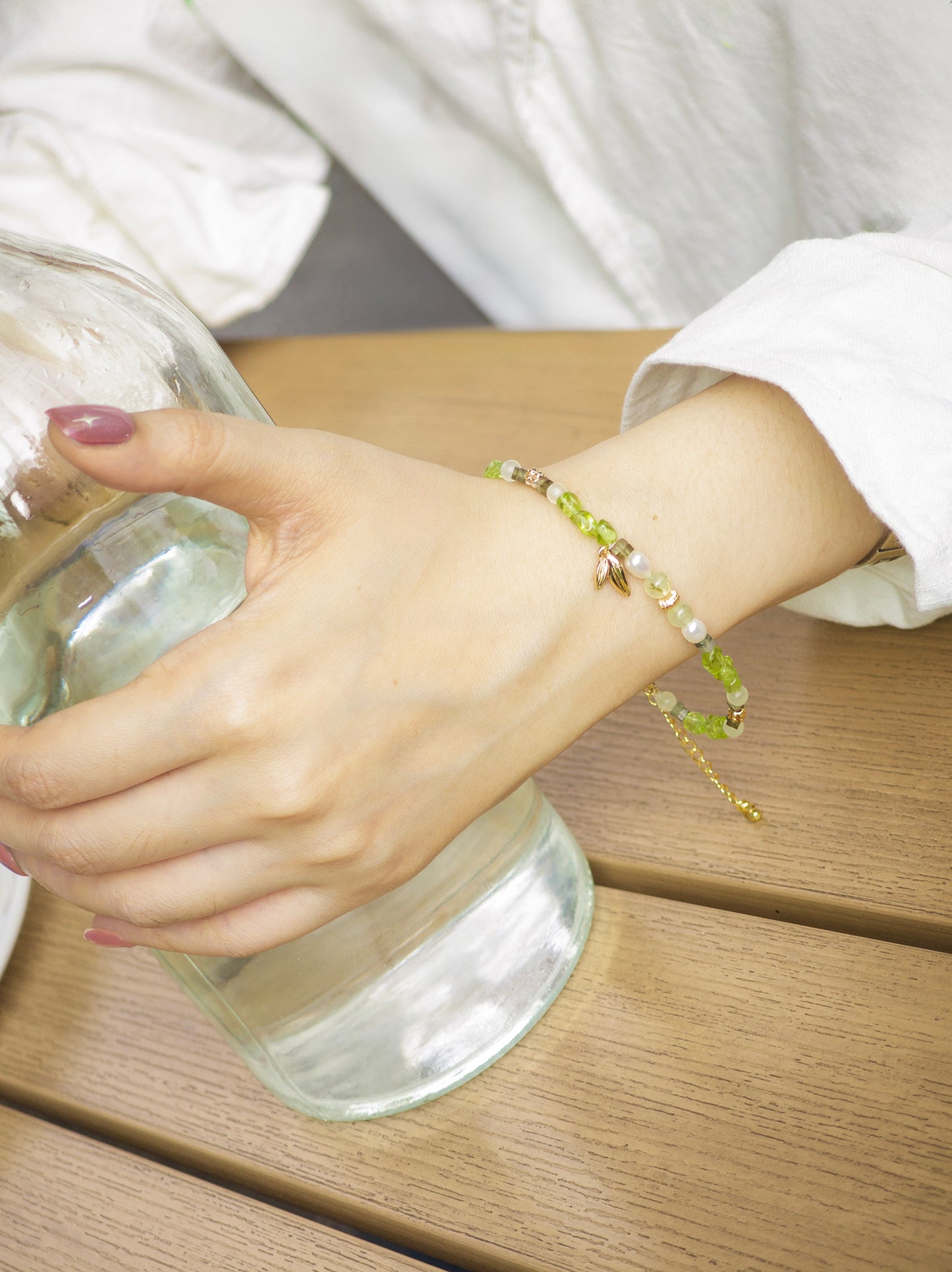 Springtime Muse – Fresh Green Bracelet