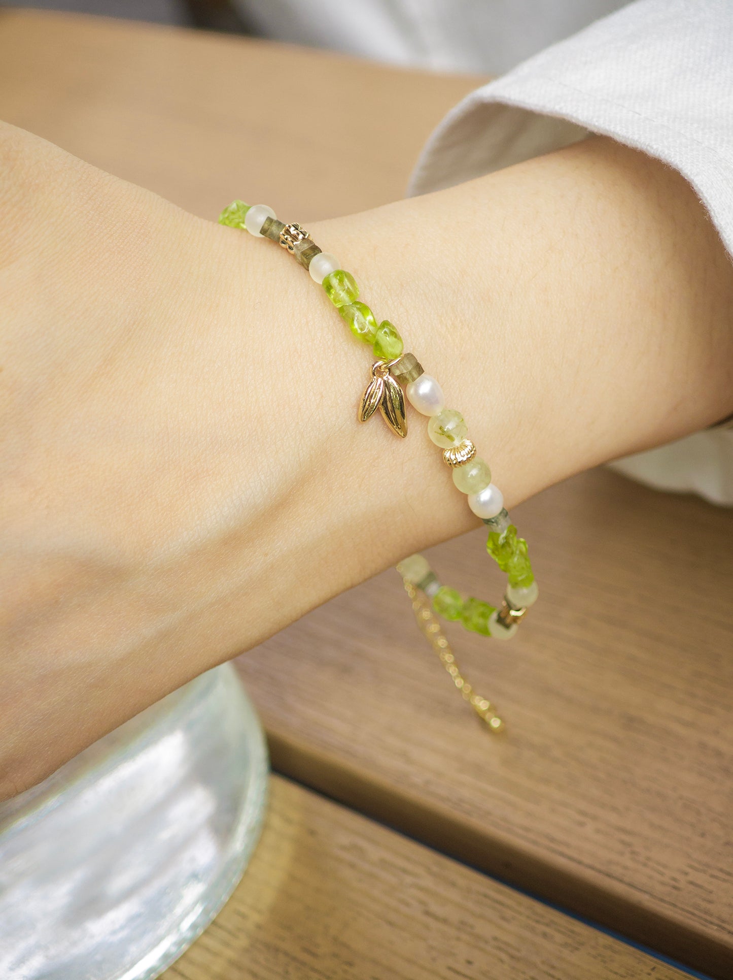 Springtime Muse – Fresh Green Bracelet