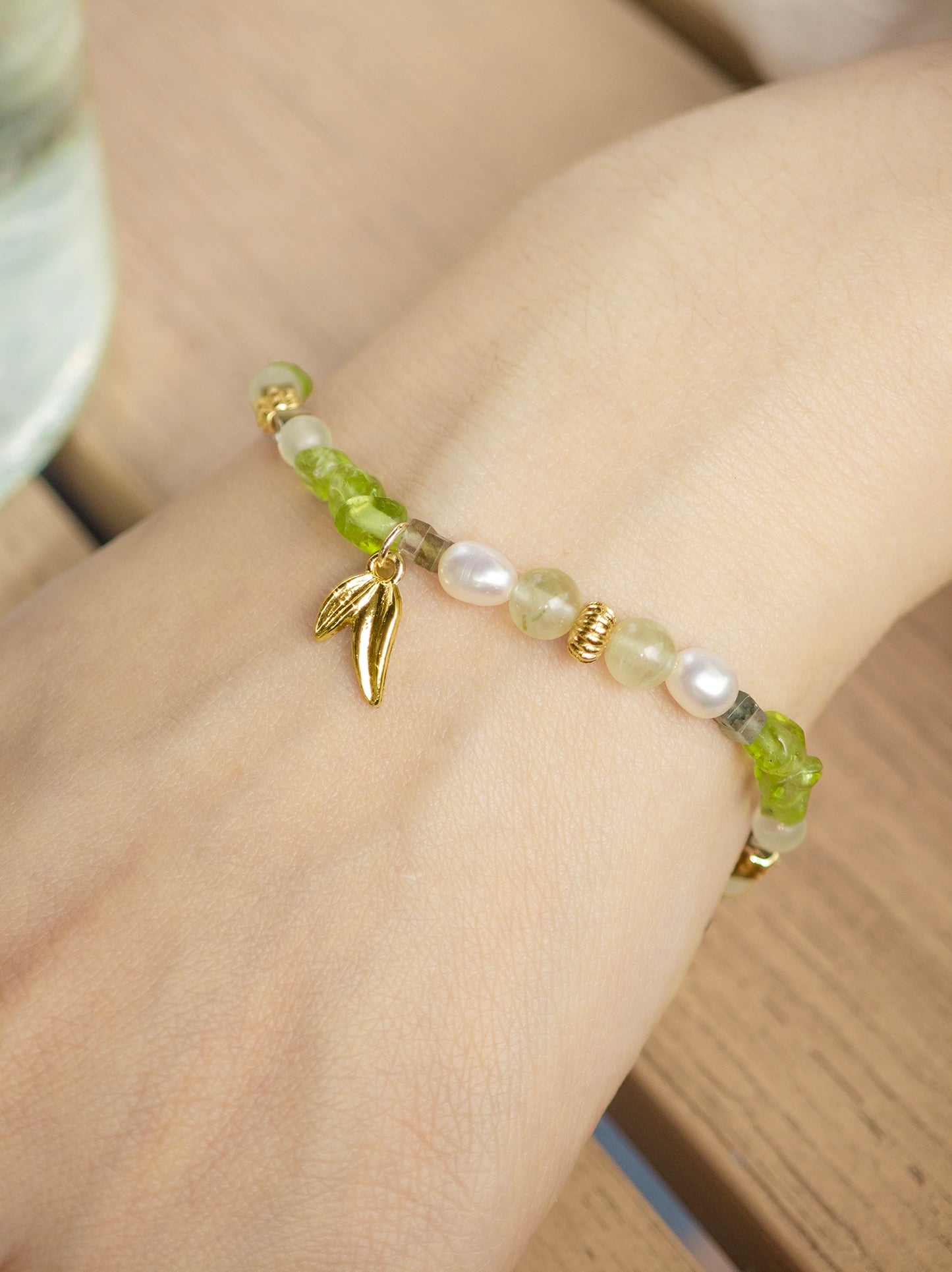 Springtime Muse – Fresh Green Bracelet