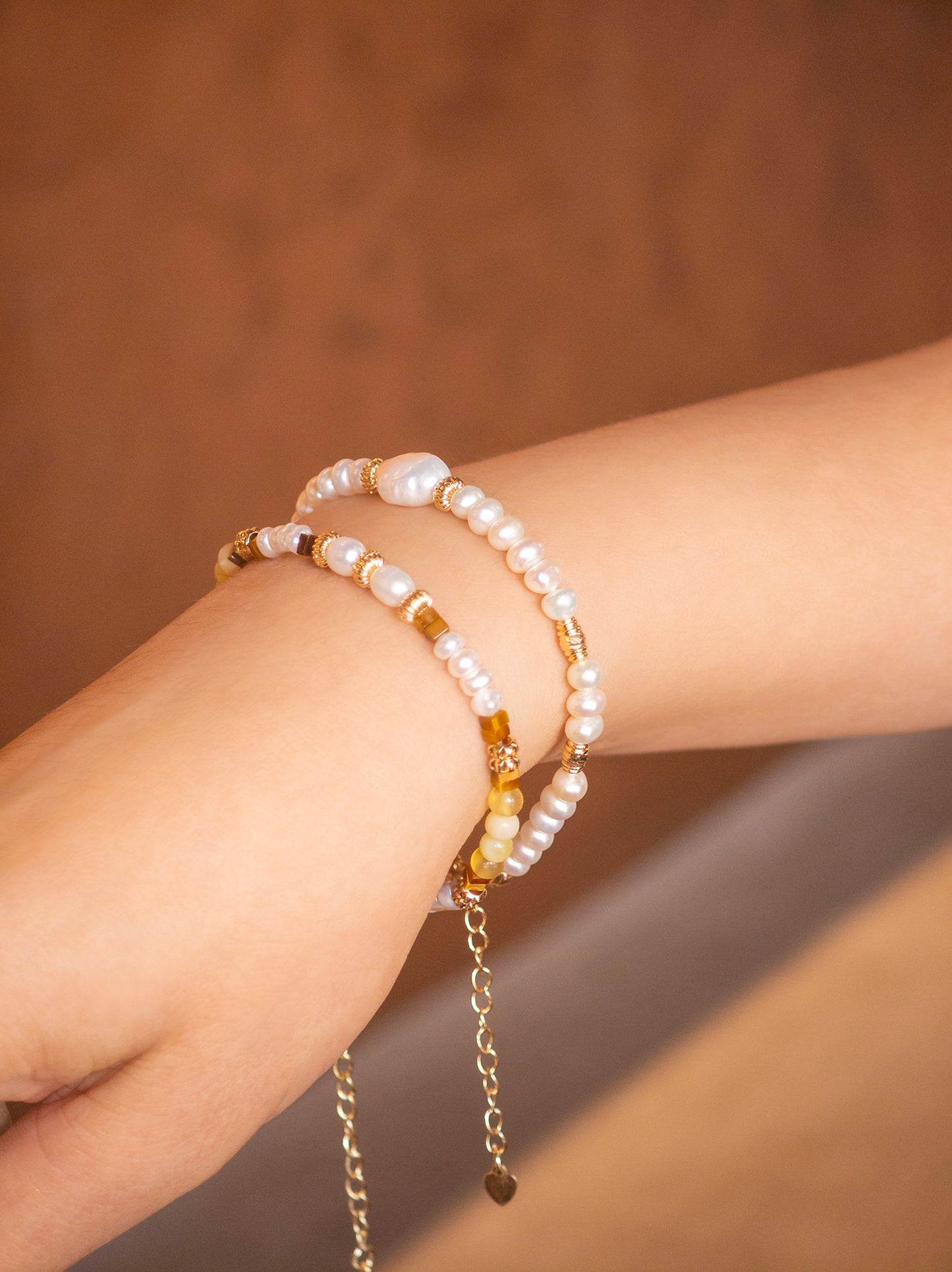 Springtime Muse –Pastel Yellow Bracelet