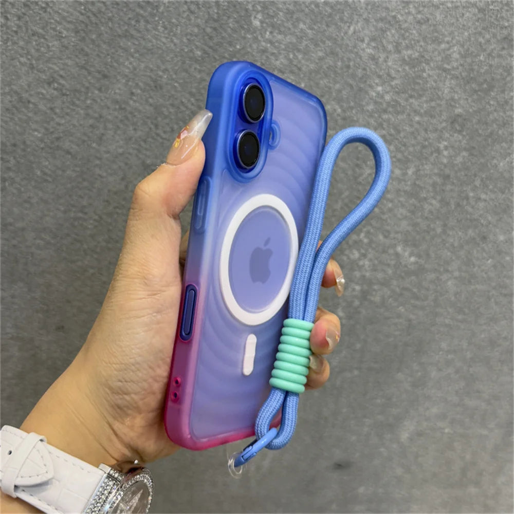 🎯 Gradient Classic: The MagSafe Case That Slays & Stays