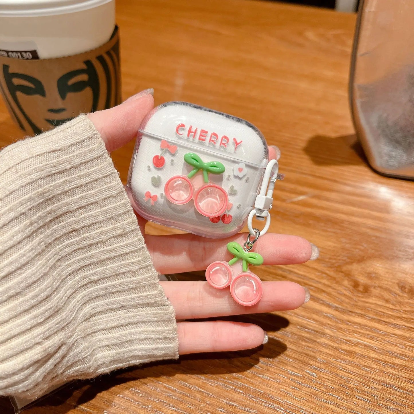 Korean Style Fresh Flower Earphone Case For AirPods