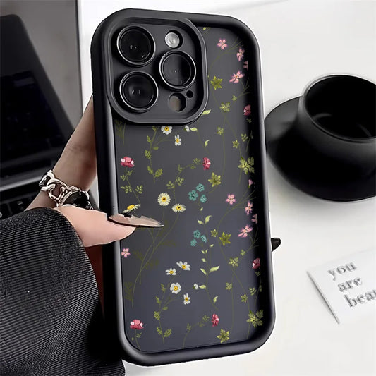 Your Daily Dose of Joy–Flower Silicone Phone Case For iPhone14/15/16 series