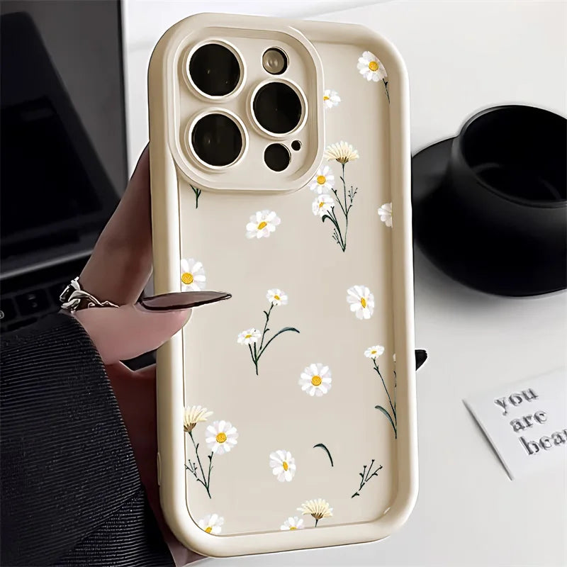 Your Daily Dose of Joy–Flower Silicone Phone Case For iPhone11/12/13 series