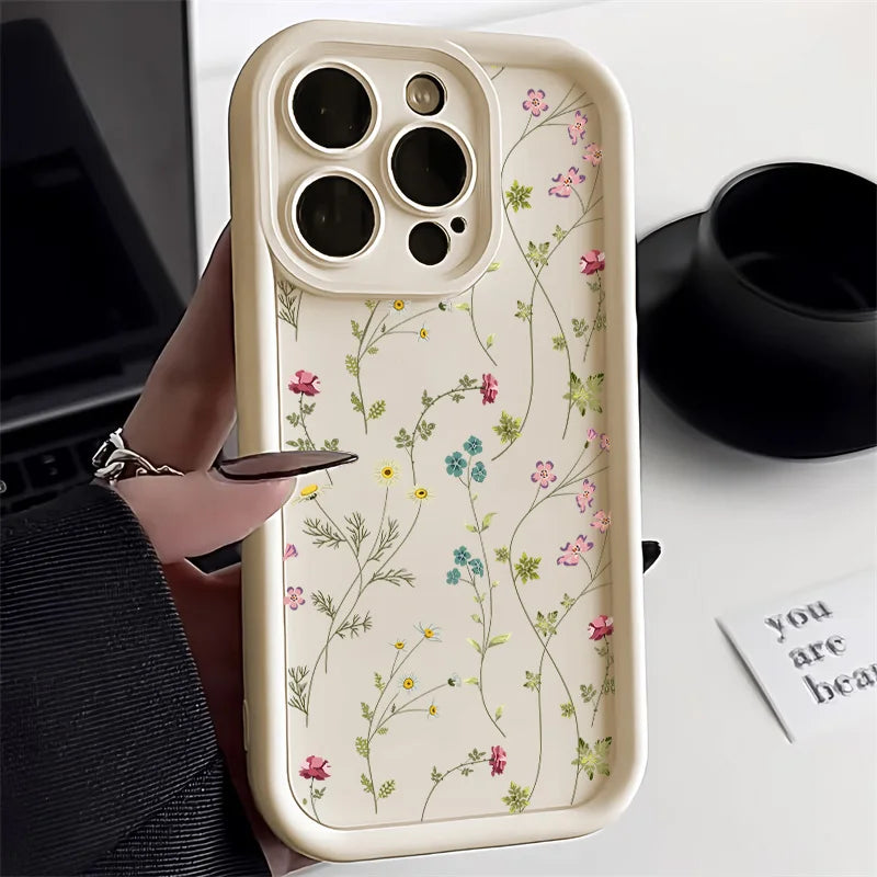 Your Daily Dose of Joy–Flower Silicone Phone Case For iPhone11/12/13 series