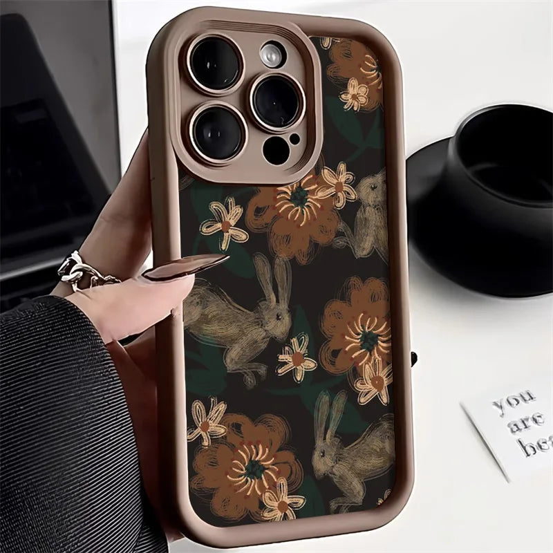 Your Daily Dose of Joy–Flower Silicone Phone Case For iPhone11/12/13 series