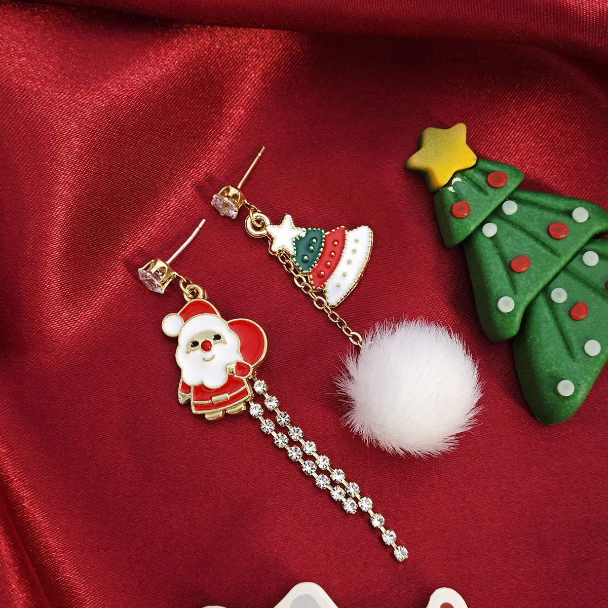 Favorite Disney Character AirPods Case Christmas Tassel Earrings