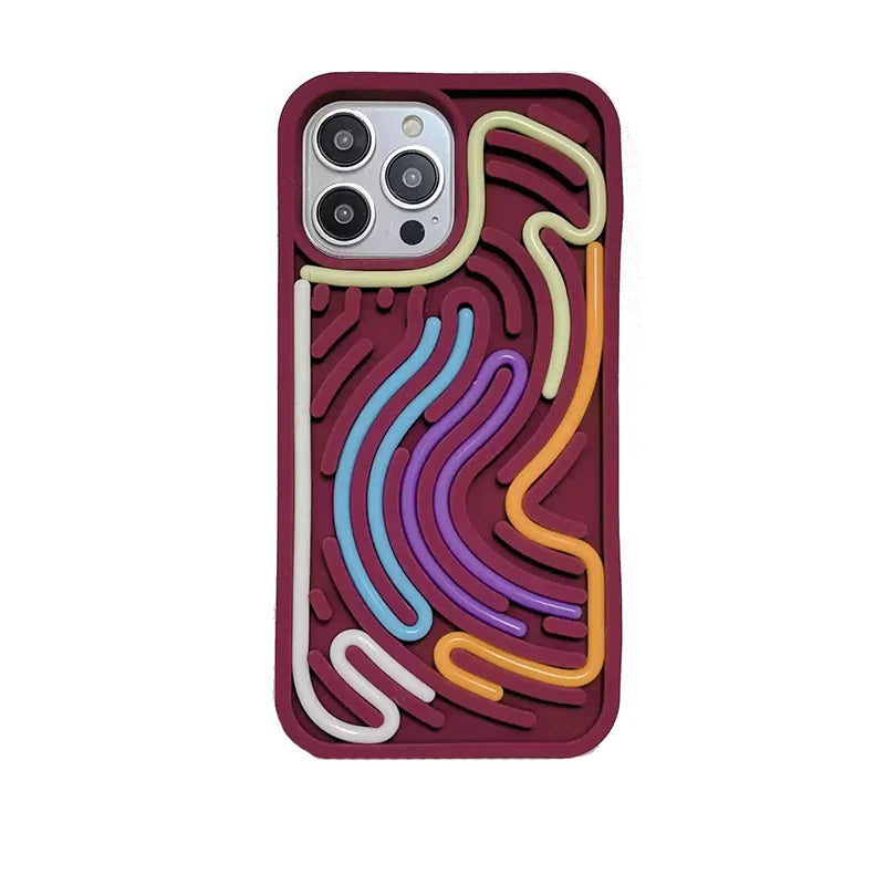 🎨 Twisty Threads – DIY Silicone Case for the Creative Soul