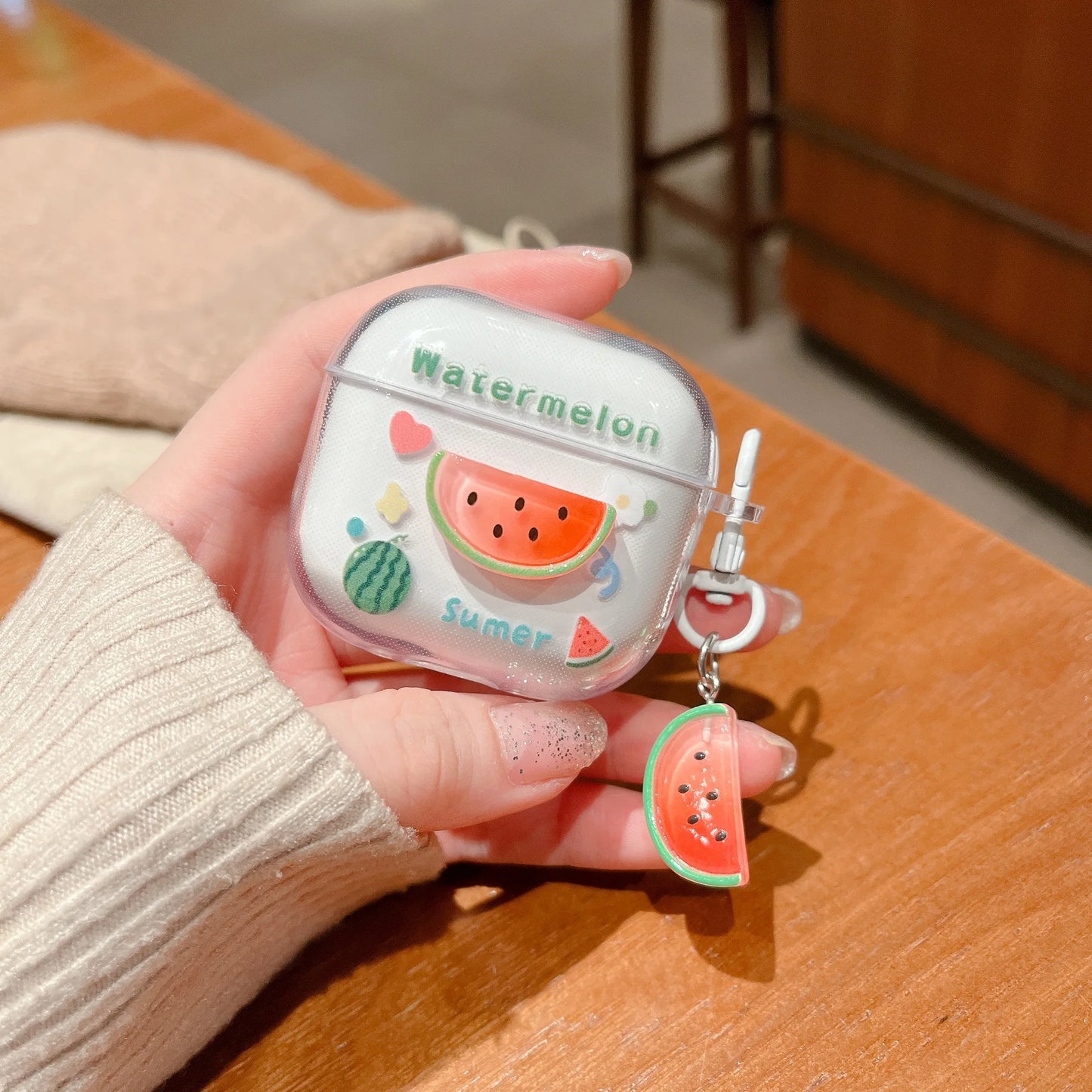 Korean Style Fresh Flower Earphone Case For AirPods