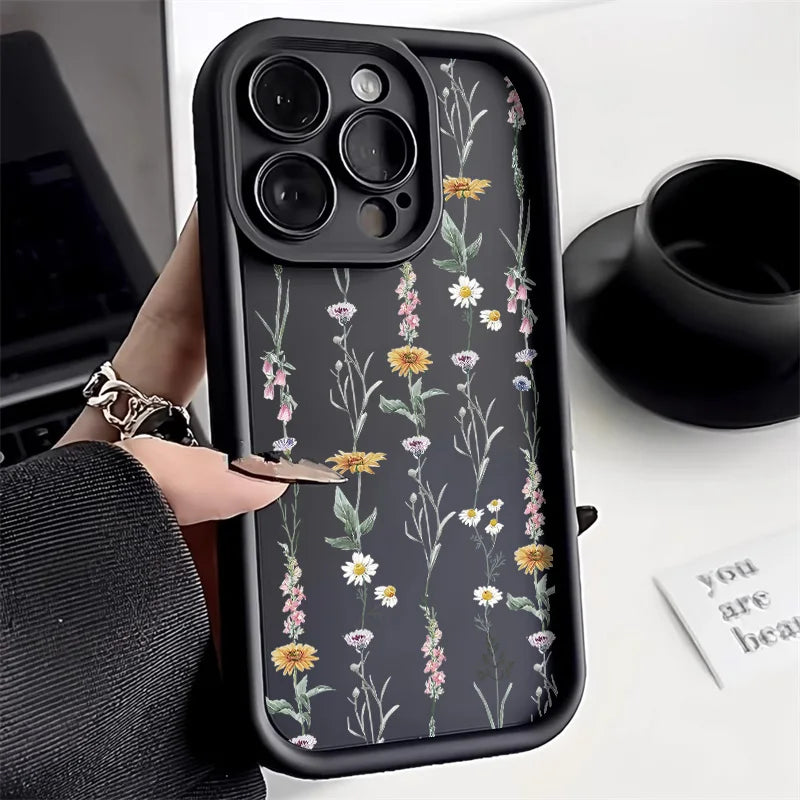 Your Daily Dose of Joy–Flower Silicone Phone Case For iPhone11/12/13 series