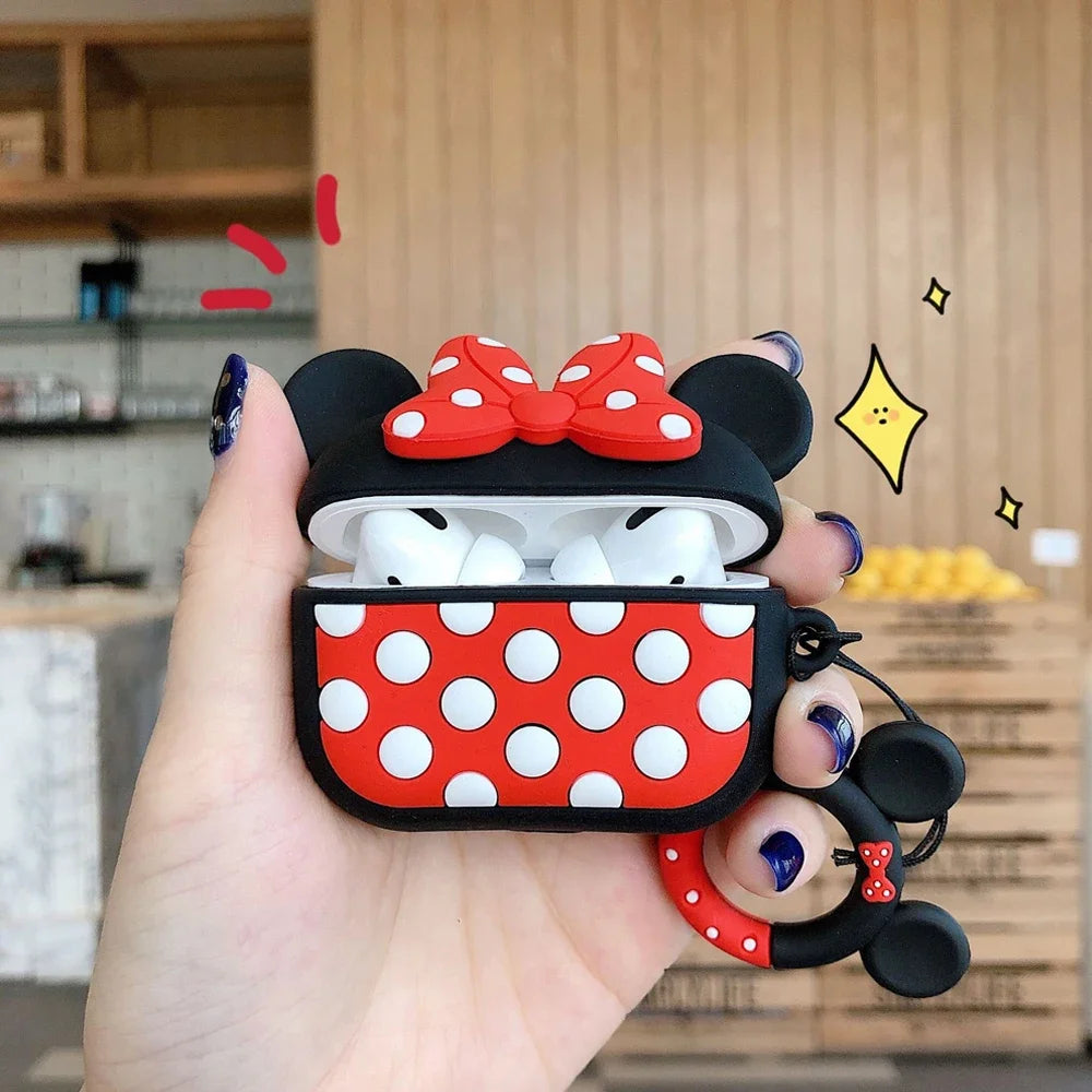 Favorite Disney Character AirPods Case with Cute Charm
