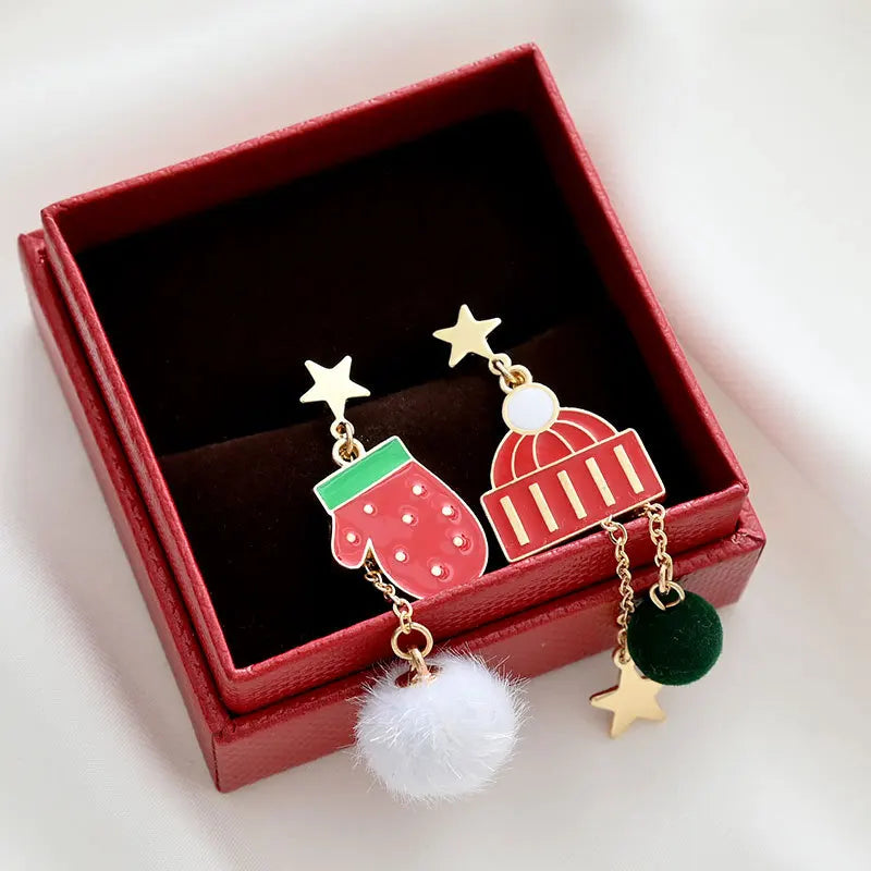 Favorite Disney Character AirPods Case Christmas Tassel Earrings